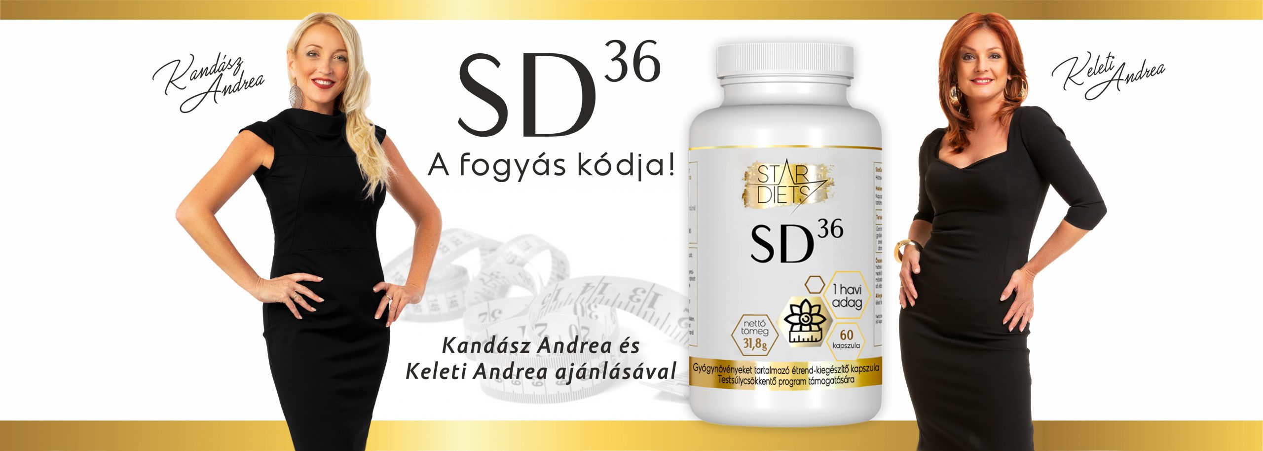 StarDiets étrend-kiegészítő kapszula 60db SD36 fogyókúrás